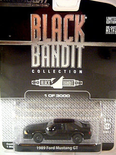 Greenlight Black Bandit 1989 Ford Mustang GT 