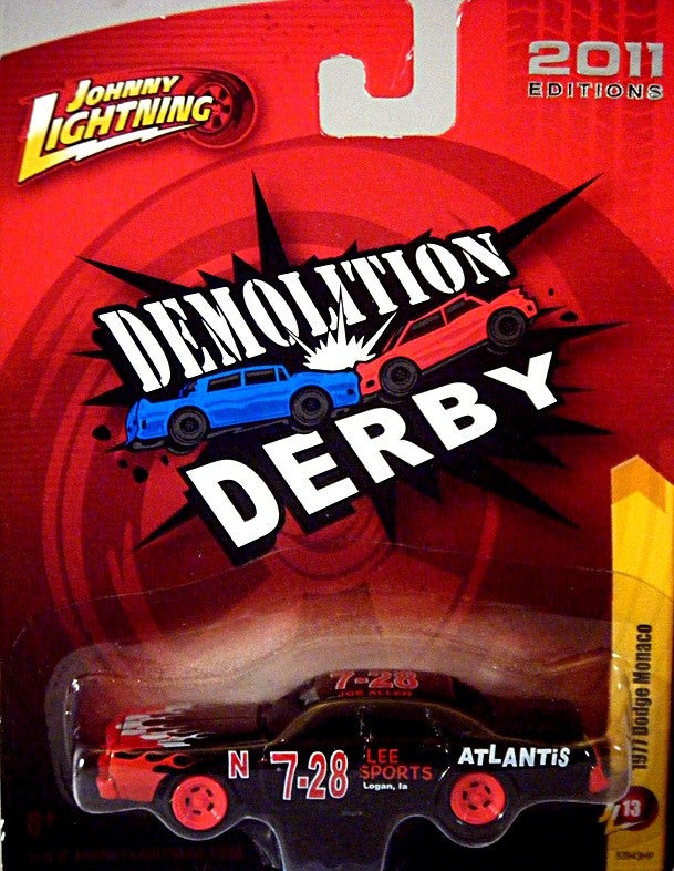 Johnny Lightning Forever 64 - 1977 Dodge Monaco Demolition Derby Car