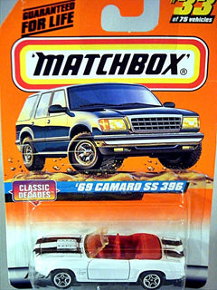 Matchbox - 1969 Chevrolet Camaro SS-396 Convertible