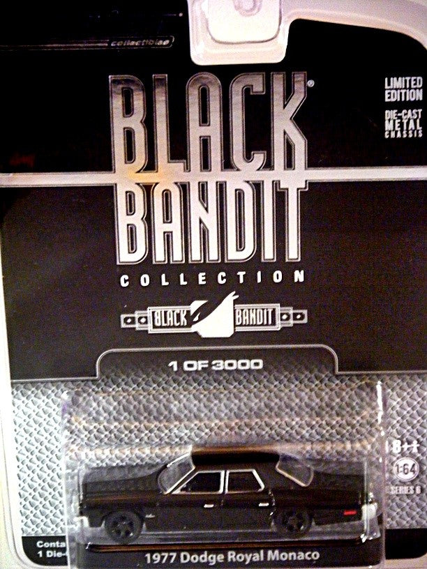 Greenlight Black Bandit Series - 1977 Dodge Royal Monaco