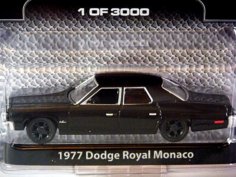 Greenlight Black Bandit Series - 1977 Dodge Royal Monaco