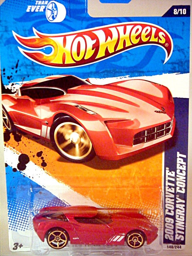 Hot Wheels Faster Than Ever Series - 2009 Chevrolet Corvette Stingray Concept
