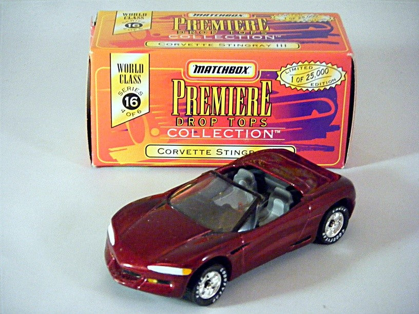 Matchbox Premiere Series Chevrolet Corvette Stingray III Concept Vehicle