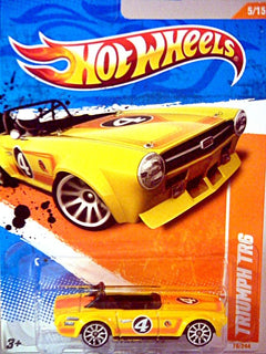 Hot Wheels Triumph TR6 SCCA Race Car