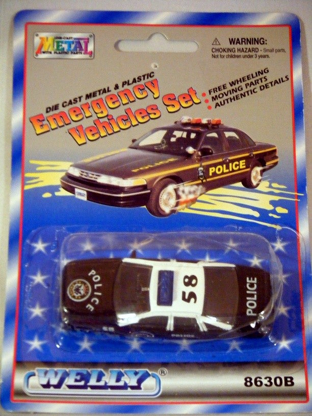 Welly - Chevrolet Caprice Police Patrol Car