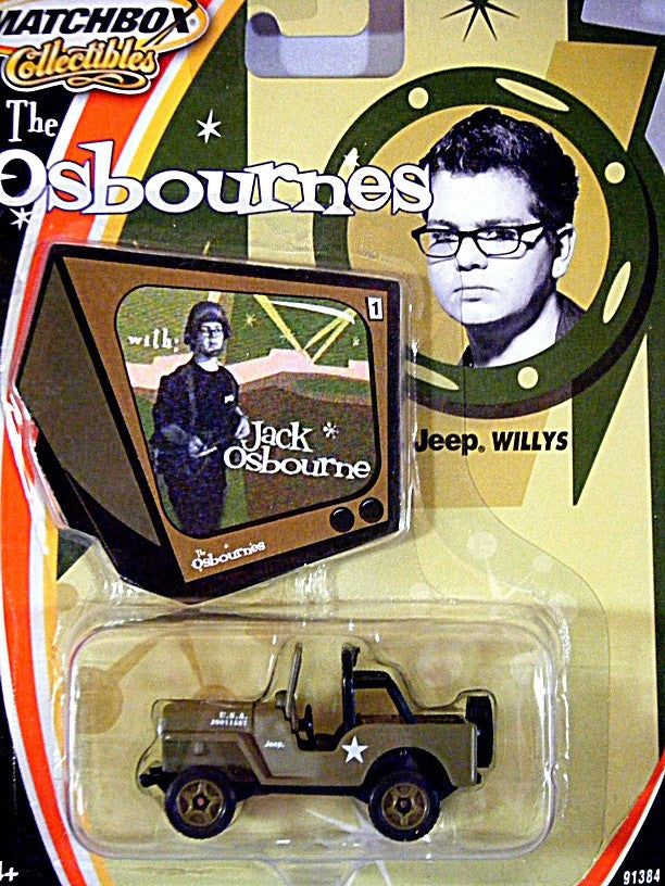 Matchbox Collectibles - Jack Osbourne Military Jeep 