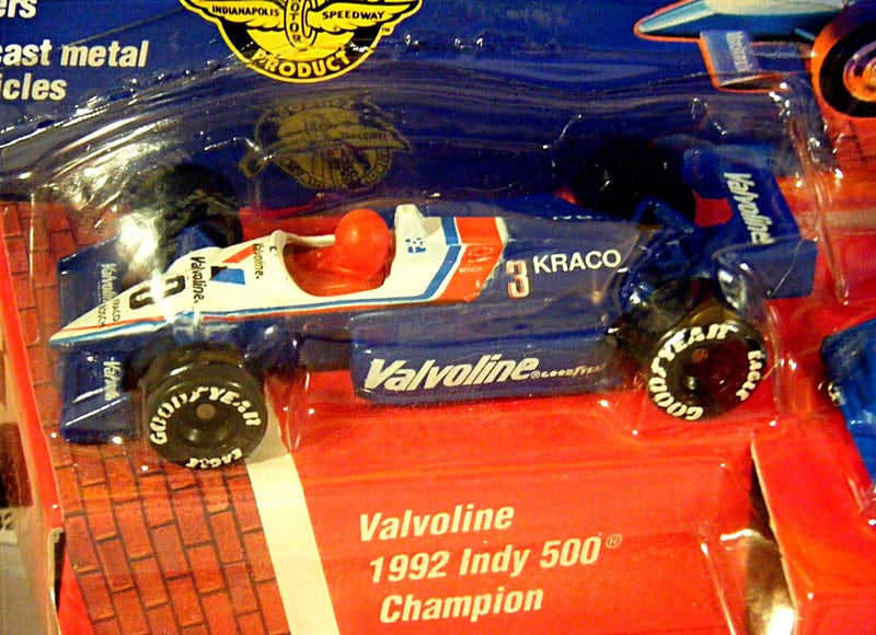 Matchbox Indy 500 Series - Closest Finish Ever Set - Al Unser Jr and Scott Goodyear