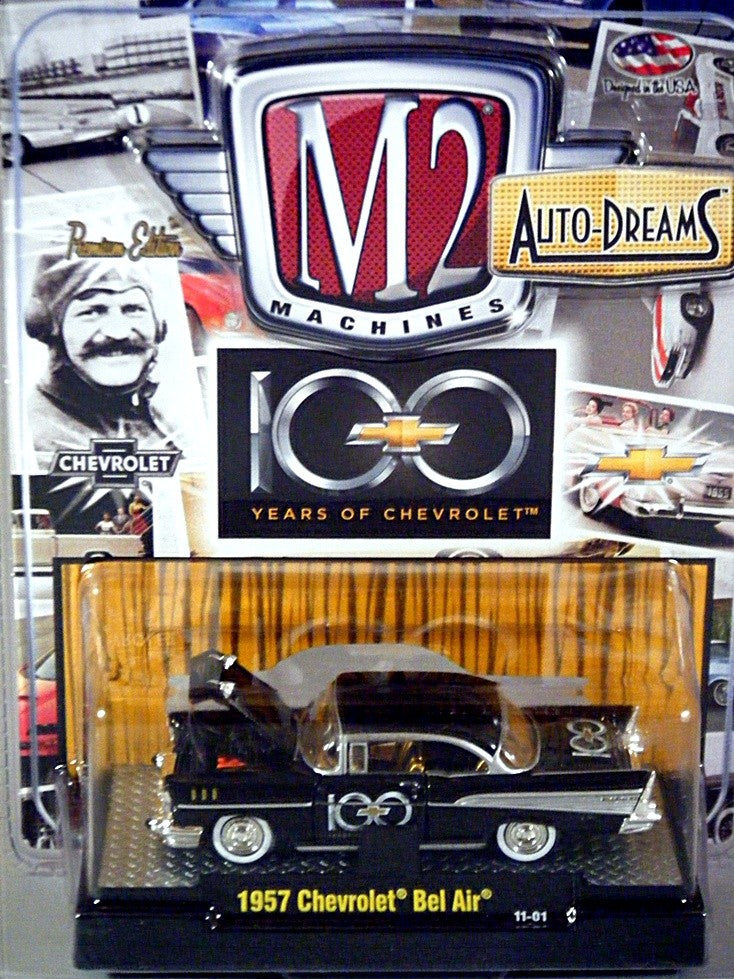 M2 Machines Auto Dreams - Chevrolet 100th Anniversary - 1957 Chevrolet Belair
