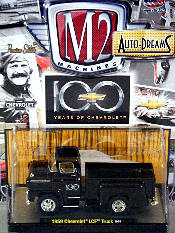 M2 Machines Auto Dreams - Chevrolet 100th Anniversary - 1959 Chevrolet LCF Pickup Truck