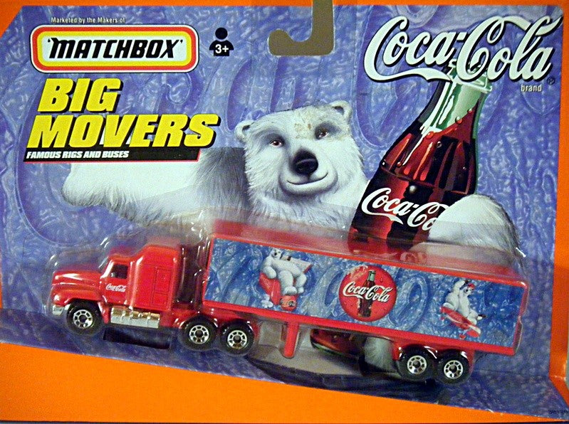 Matchbox Big Movers - Coca-Cola MACK CH600 Delivery Truck