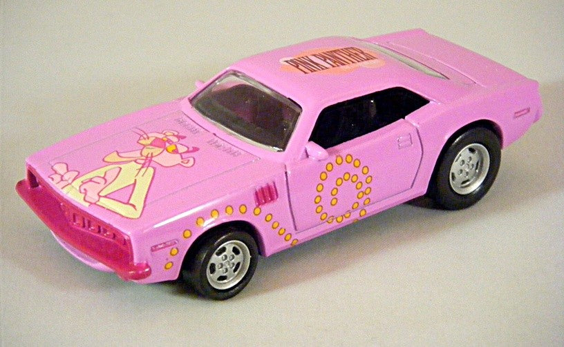Racing Champions - Pink Panther Plymouth Cuda Muscle Car