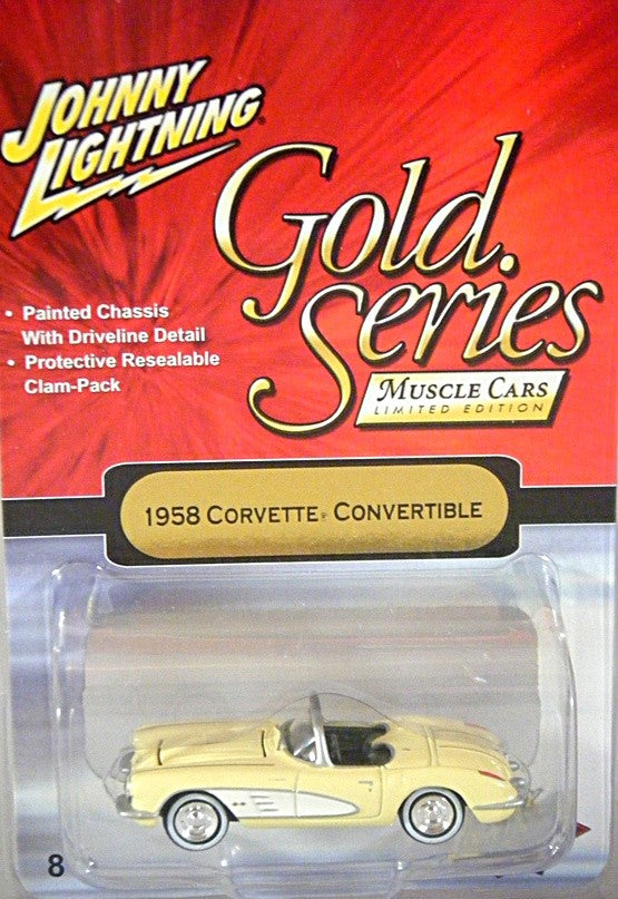Johnny Lightning Limited Edition 1958 Chevrolet Corvette Club Member Promo