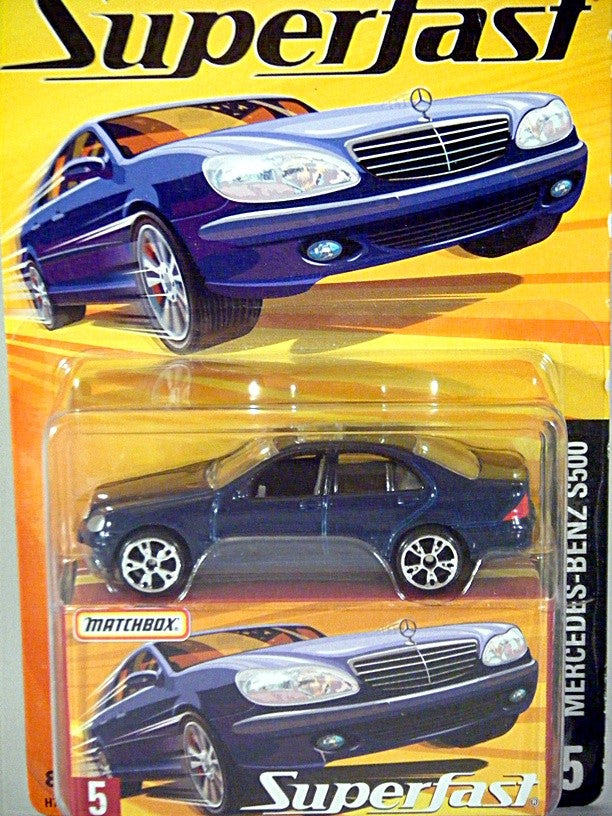 Matchbox 35th Anniversary Mercedes Benz S 500 Sedan