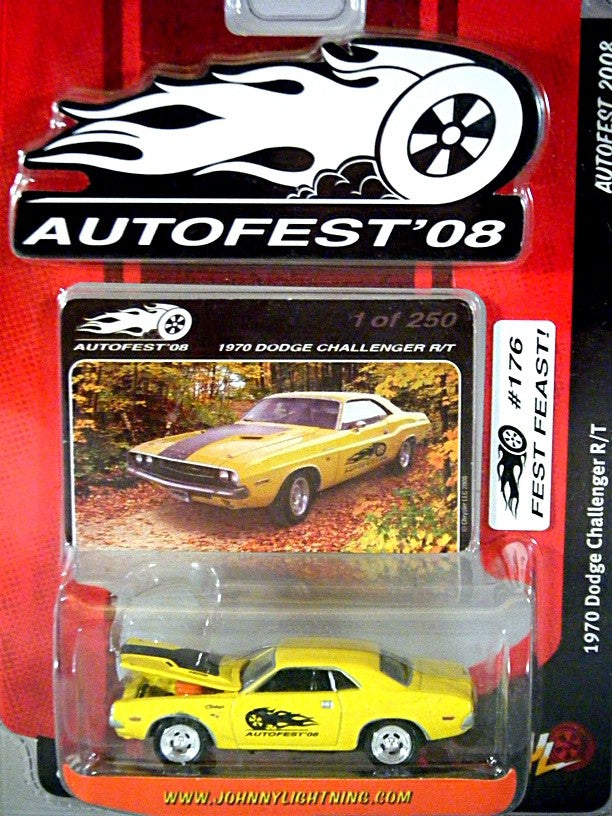 Johnny Lightning Limited Edition AutoFest 2008 Dinner Promo 1970 Dodge Challenger 176