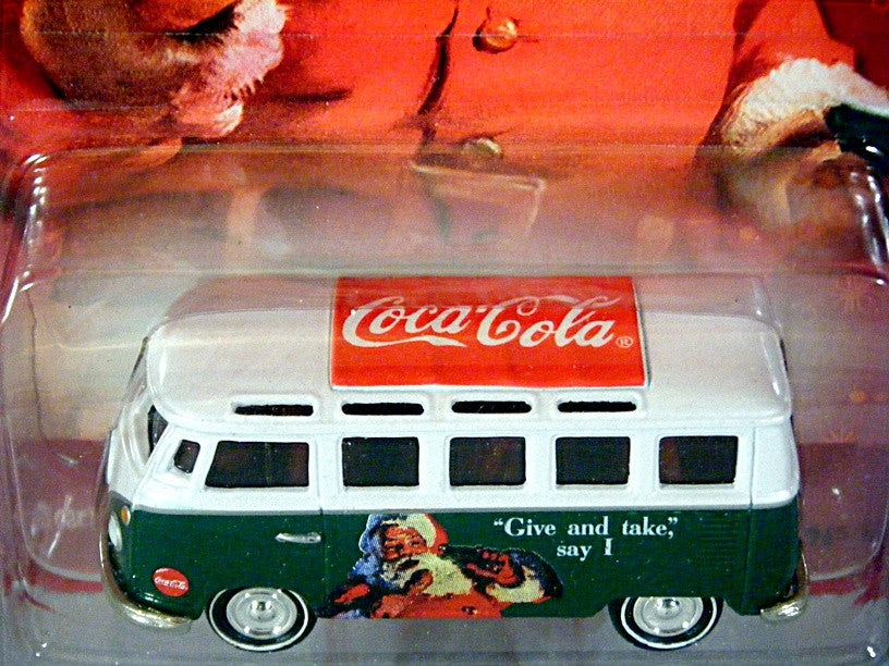 Johnny Lightning Coca-Cola Volkswagen Samba Bus Promo