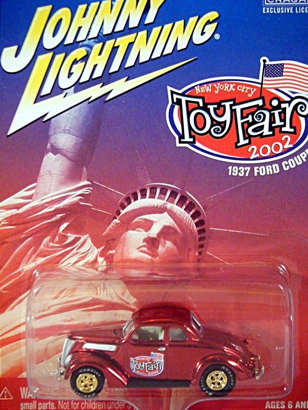 Johnny Lightning Limited Edition 2002 Toy Fair Promo 1937 Ford Coupe