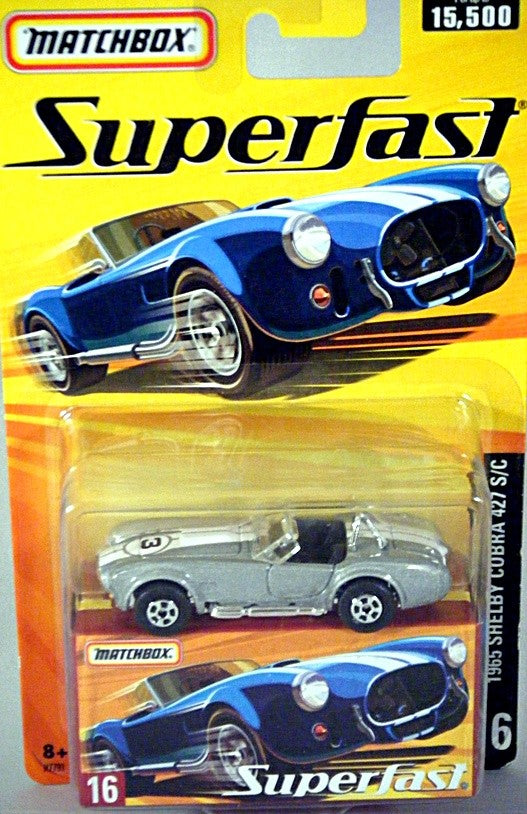 Matchbox Superfast 1965 Shelby Cobra 427 SC