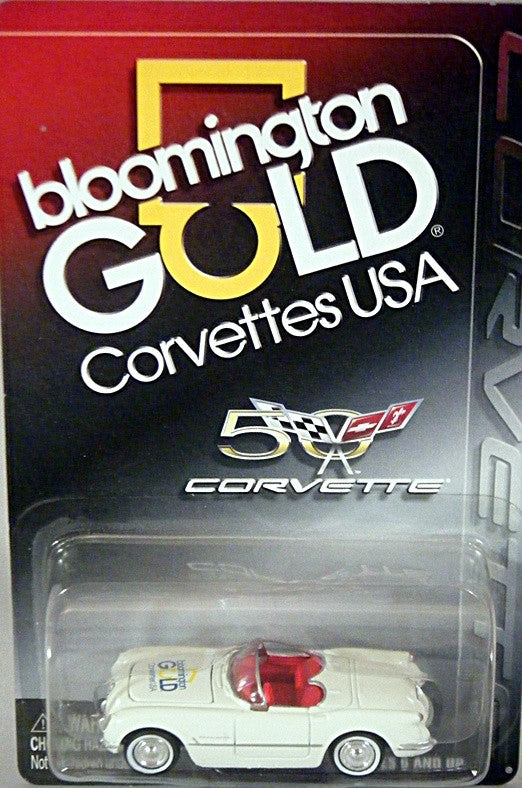 Johnny Lightning - Rare Promo - Bloomington Gold Corvettes 50th Anniversary 1953 Chevrolet Corvette 