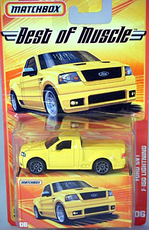 Matchbox Superfast Best of Muscle - Ford F-150 Lightning Pickup Truck