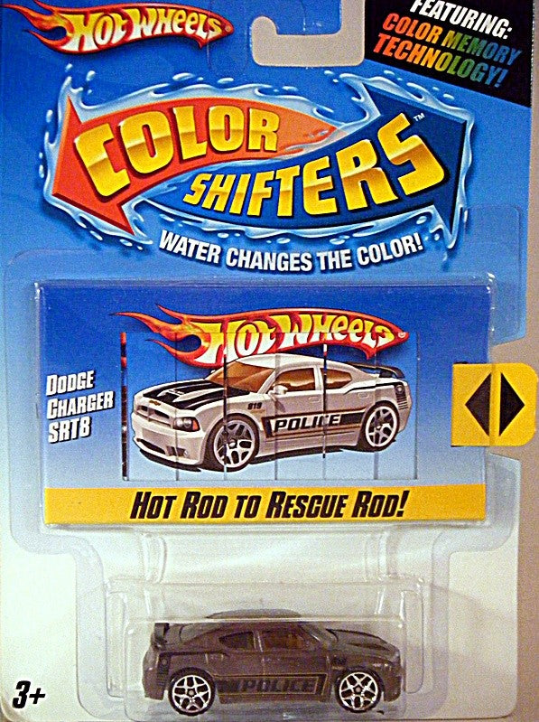 Hot Wheels Color Shifters - Dodge Charger SRT-8 Police Car