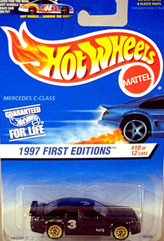 Hot Wheels 1997 First Editions - Mercedes C Class Race Car