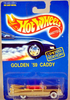 Hot Wheels Limited Edition Golden 1959 Cadillac Eldorado