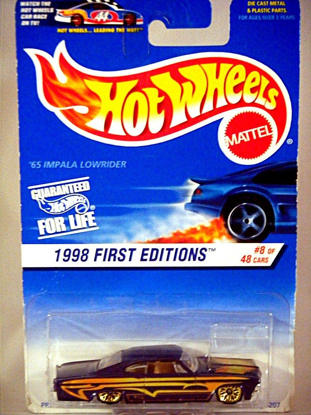 Hot Wheels 1998 First Editions 1965 Chevy Impala Lowrider