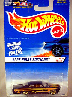 Hot Wheels 1998 First Editions 1965 Chevy Impala Lowrider