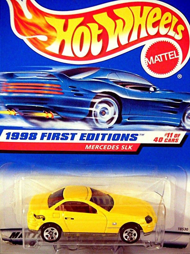 Hot Wheels 1998 First Editions - Mercedes-Benz SLK 