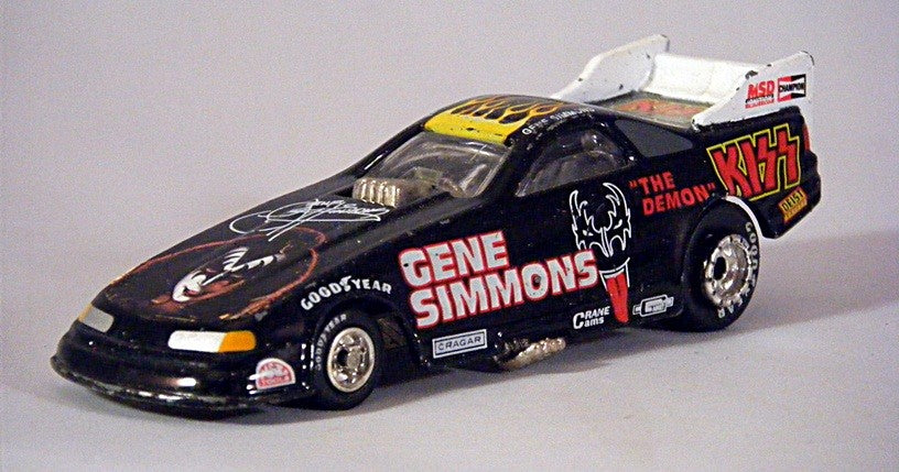 Johnny Lightning Racing Dreams - KISS Gene Simmons Dodge Daytona NHRA Funny Car