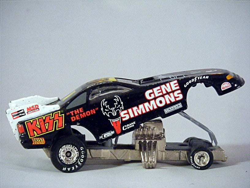 Johnny Lightning Racing Dreams - KISS Gene Simmons Dodge Daytona NHRA Funny Car