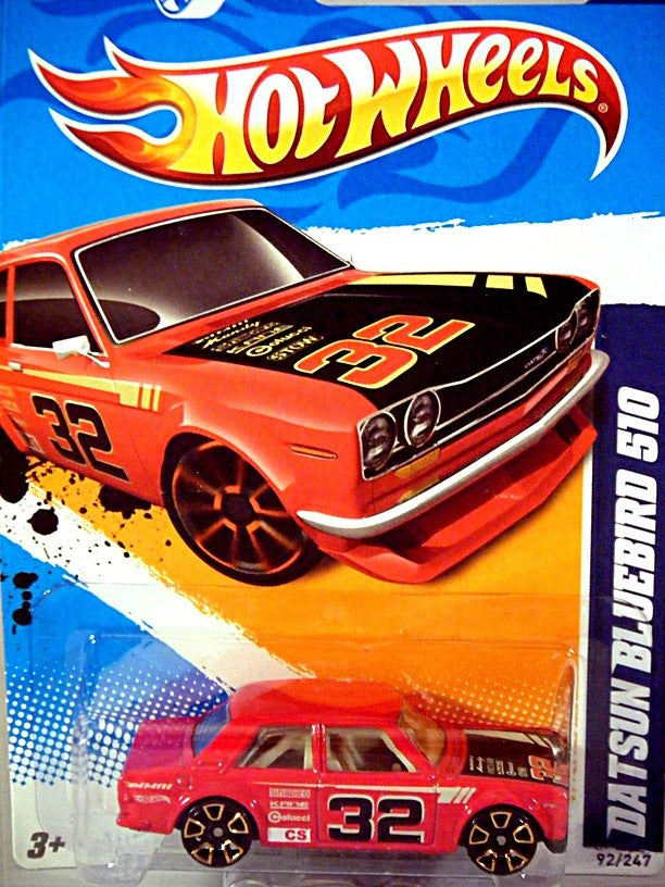 Hot Wheels Datsun Bluebird 210 Sedan SCCA Race Car FTE Wheels