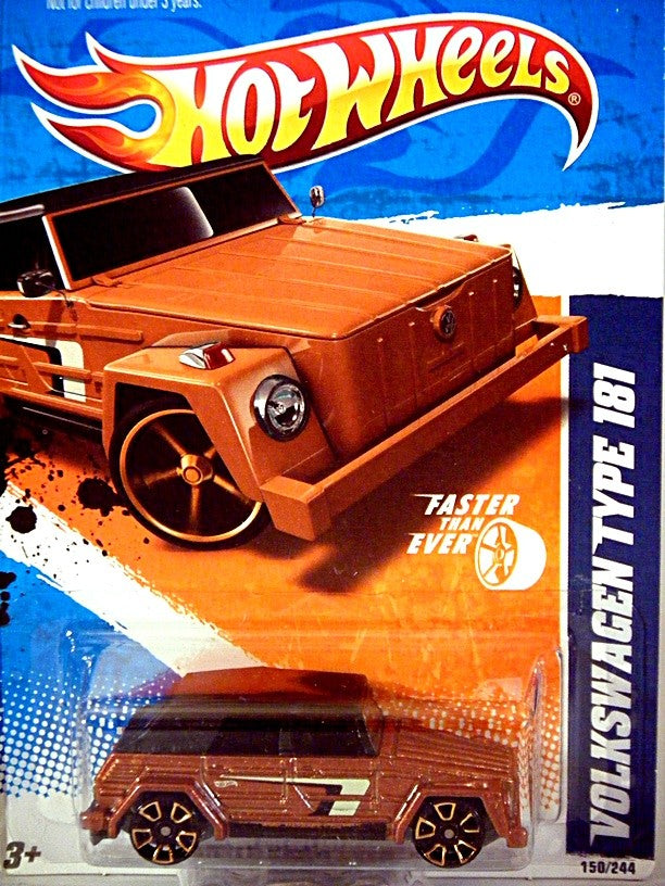 Hot Wheels Faster Than Ever Series - Volkswagen Type 181 - VW Thing 