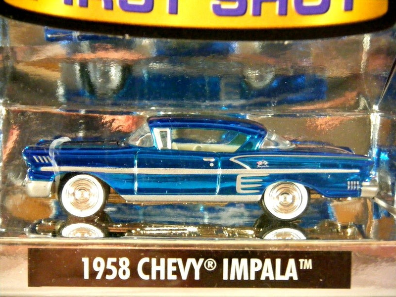 Johnny Lightning First Shots - American Chrome - 1958 Chevrolet Impala 