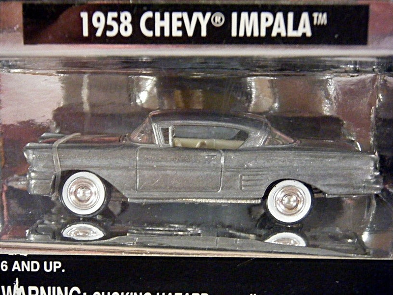 Johnny Lightning First Shots - American Chrome - 1958 Chevrolet Impala 