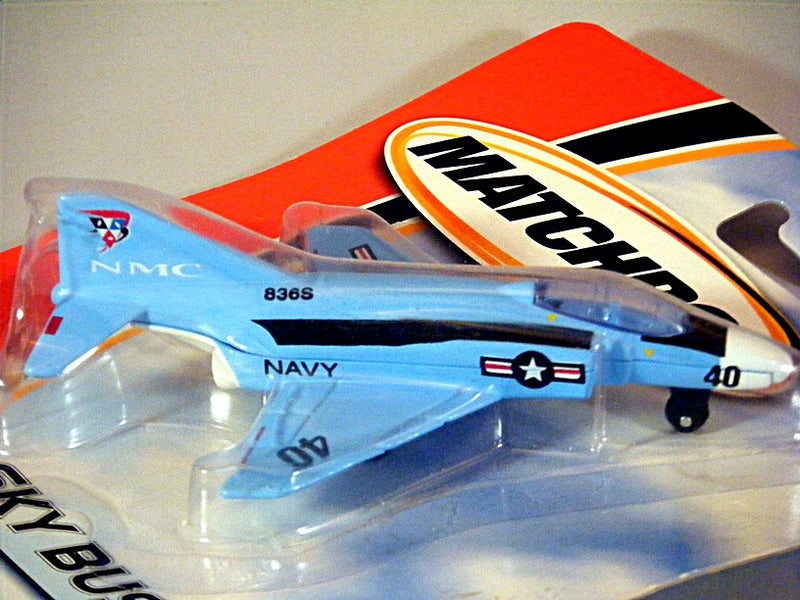Matchbox Skybusters - US NAVY Phantom 4e1 Fighter Jet