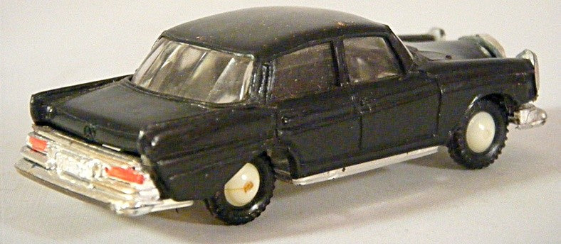  Mini-Kars HO Scale Resin Plastic 1960's Mercedes Sedan