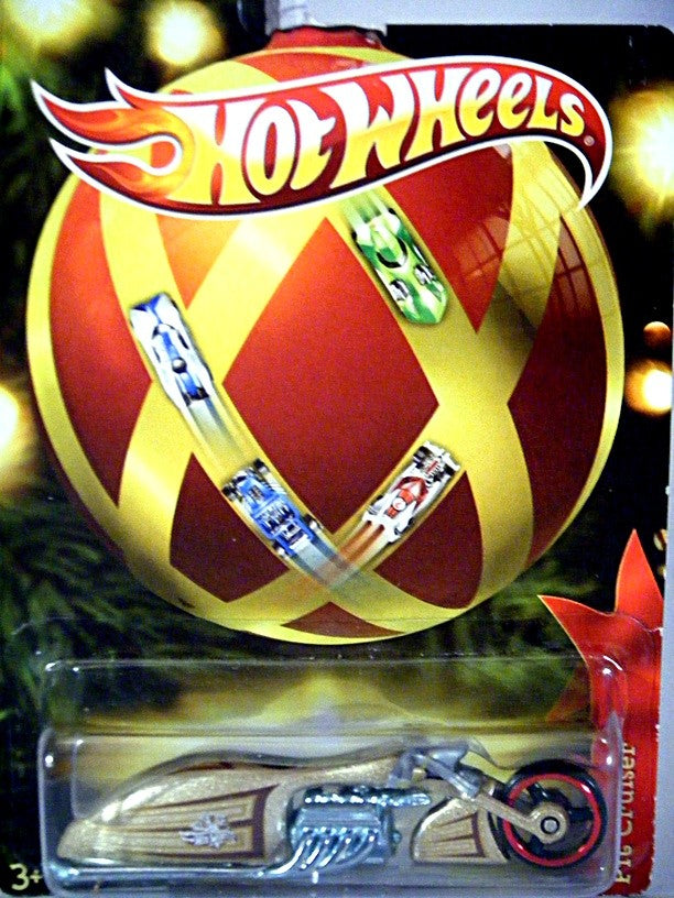 Hot Wheels Holiday Rods - Pit Cruiser - Custom Motorcycle