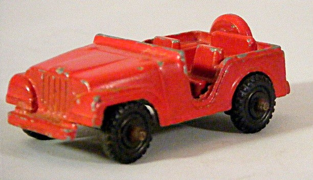 Tootsietoy Little Toughs Series - HO Scale Civilian Jeep