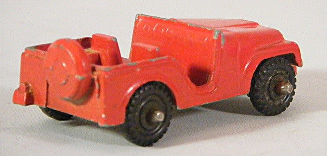 Tootsietoy Little Toughs Series - HO Scale Civilian Jeep