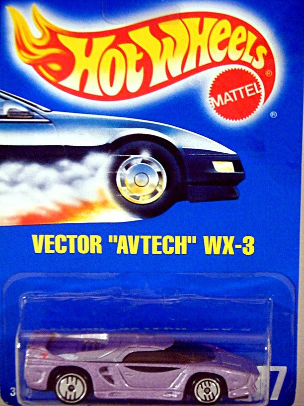 Hot Wheels Vector Avtech WX-3 Supercar