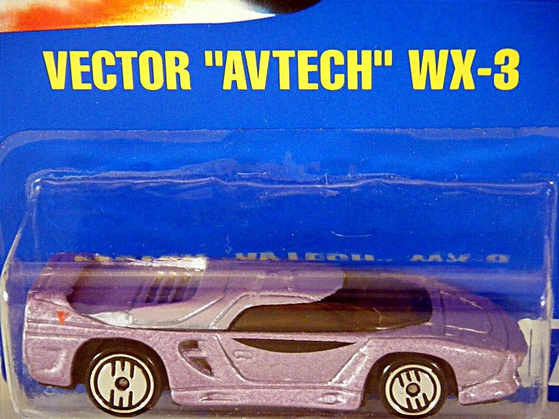 Hot Wheels Vector Avtech WX-3 Supercar