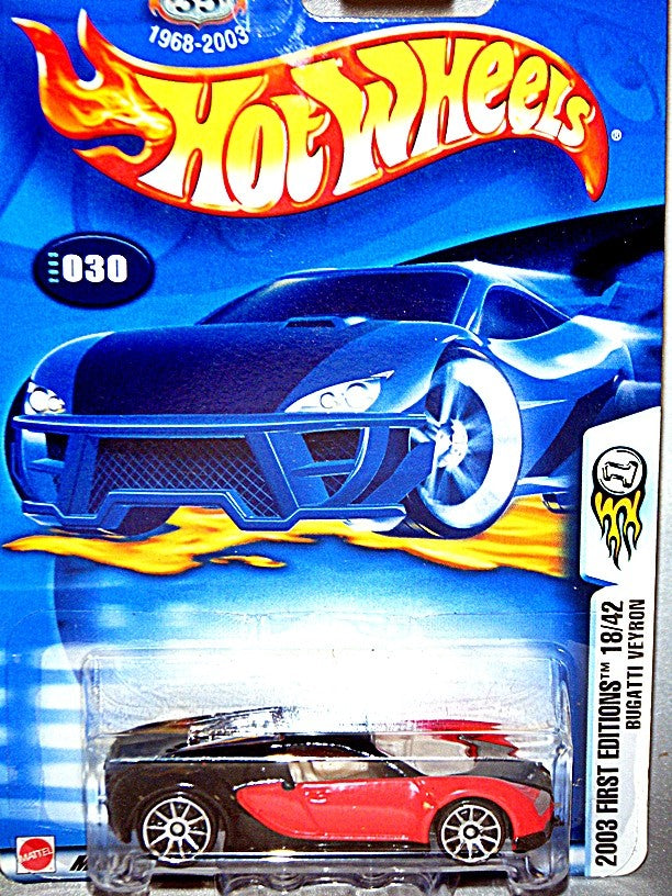 Hot Wheels 2003 First Editions - Bugatti Veyron