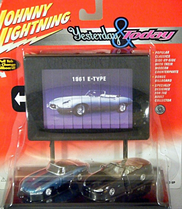 Johnny Lightning - Yesterday & Today Jaguar Set