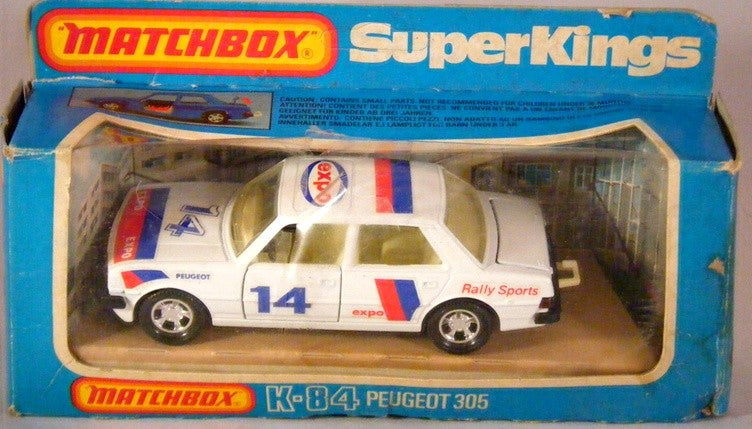 Matchbox Superkings (K-84-2) Peugeot 305 Rally – Global Diecast Direct