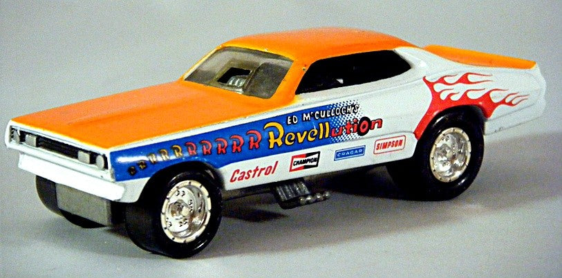 Johnny Lightning Dragsters USA - 1971 Revellution Dodge Demon NHRA Funny Car