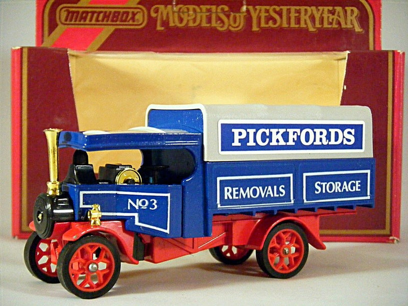 Matchbox Models of Yesteryear - 1922 Pickford's Foden Steam Wagon