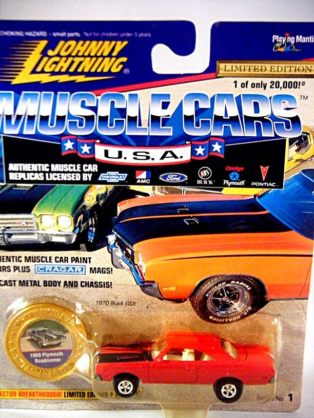 Johnny Lightning Muscle Cars USA - 1969 Plymouth Road Runner