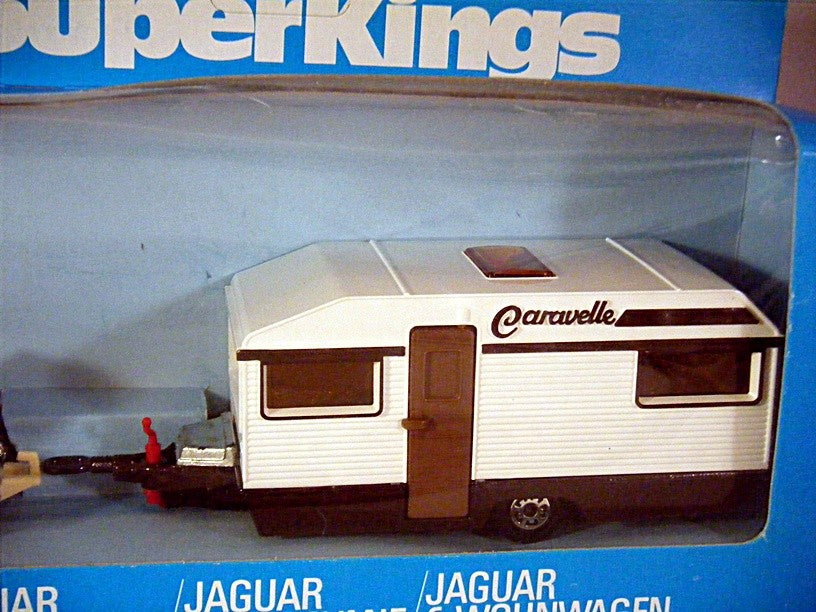 Matchbox Superkings (K-69-8) Jaguar XJ6 & Caravan Trailer