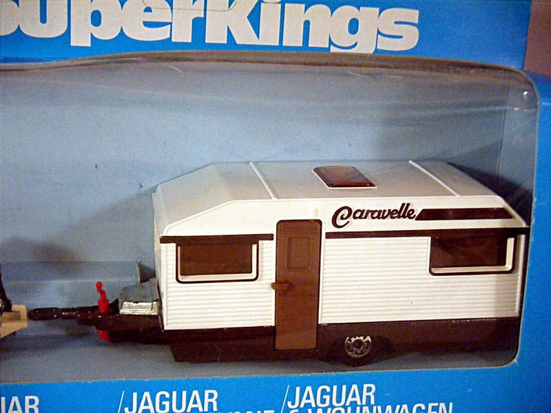 Matchbox Superkings (K-69-8) Jaguar XJ6 & Caravan Trailer